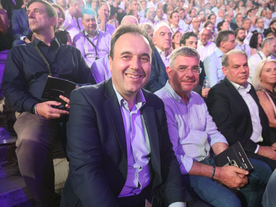 Ο υπουργός Ψηφιακής Διακυβέρνησης Δημήτρης Παπαστεργίου στο Ηρώδειο / Φωτογραφία: ΓΙΑΝΝΗΣ ΠΑΝΑΓΟΠΟΥΛΟΣ/EUROKINISSΙ