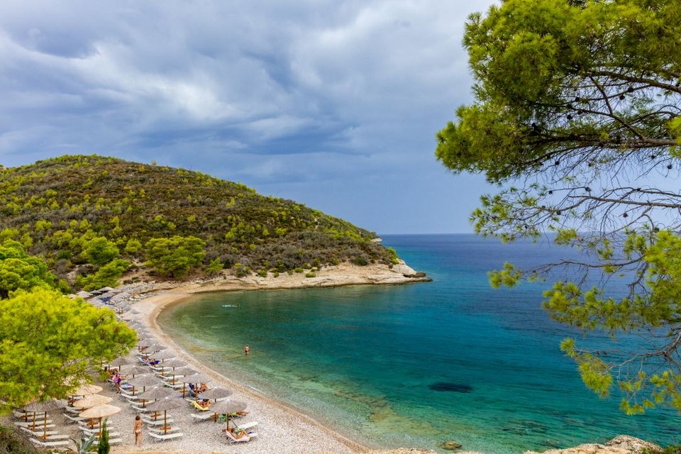 Σπέτσες Αρμάτα παραλιες