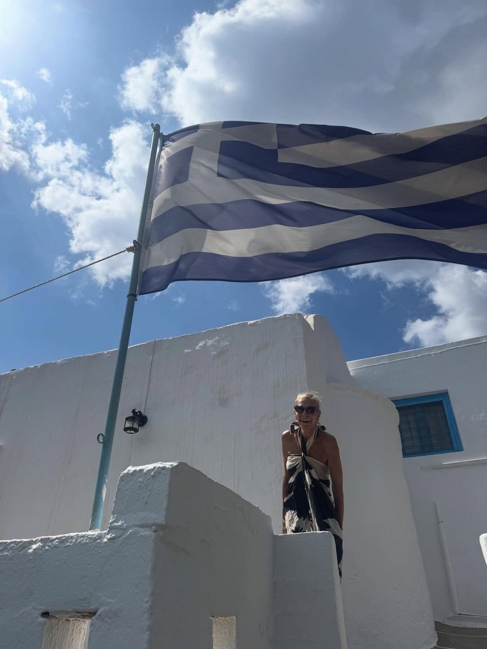 Η Τατιάνα Μπλάτνικ απαθανατίζει τη μητέρα της στις διακοπές τους