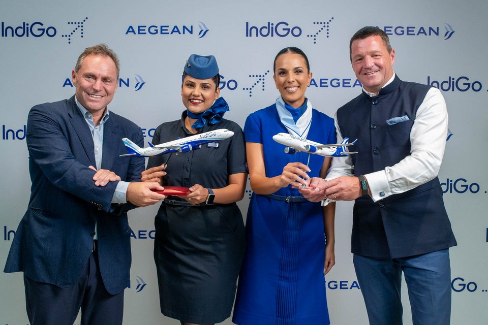 Aegean και Indigo η συνεργασία που φέρνει πιο κοντά την Ινδία με την Ελλάδα