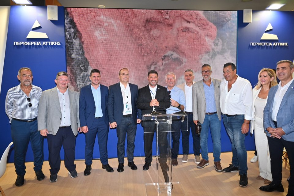 περίπτερο περιφέρειας Αττικής ΔΕΘ