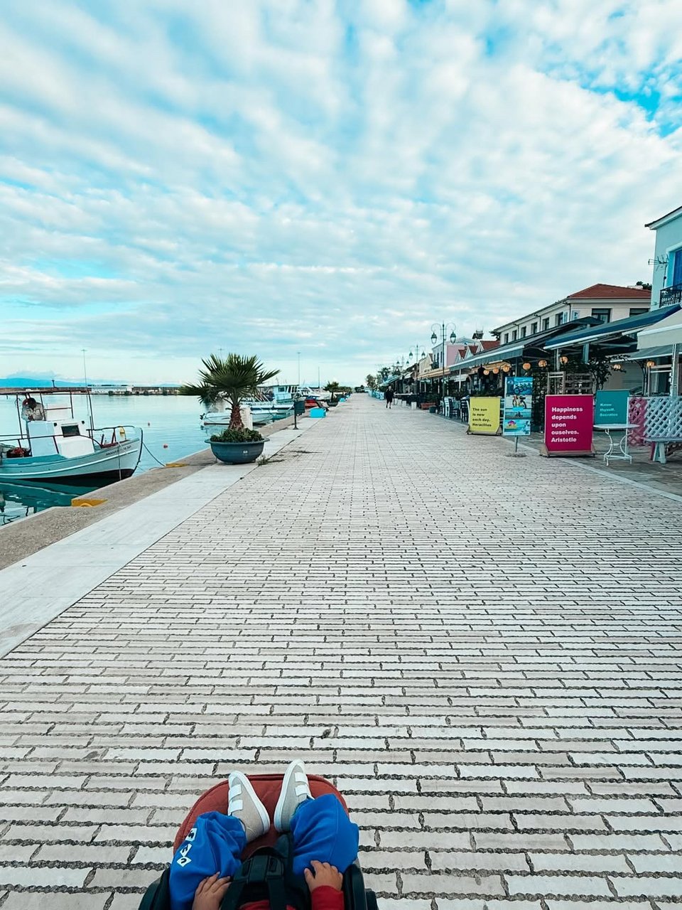 Η βόλτα της Εριέττας Κούρκουλου στο Κατάκολο