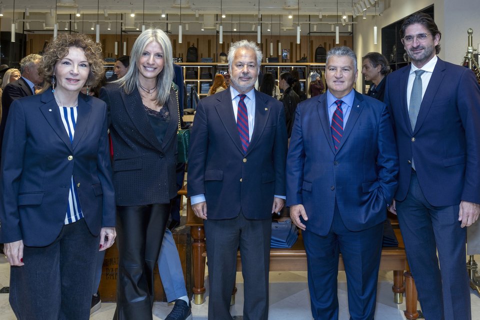 Λήδα Παπαδοπούλου, Μαρίνα Κουμούρη, Γεώργιος Τανισκίδης-Πρόεδρος OPTIMA BANK, Κωνσταντίνος Τσουβελεκάκης, Bαγγέλης Πανέτσος