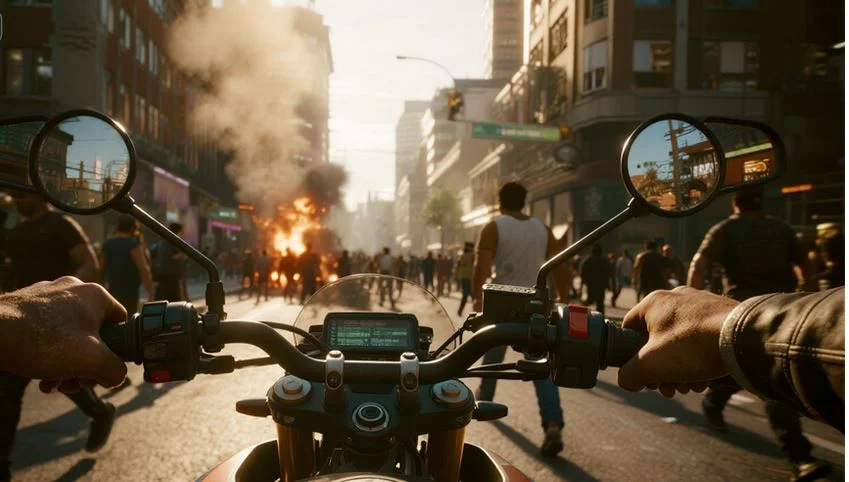 Τον Σεπτέμβριο του 2025, ο Τζάκσον έφτασε στο Νεπάλ απλώς για να  τακτοποιήσει τη μεταφορά της μηχανής του / FACEBOOK