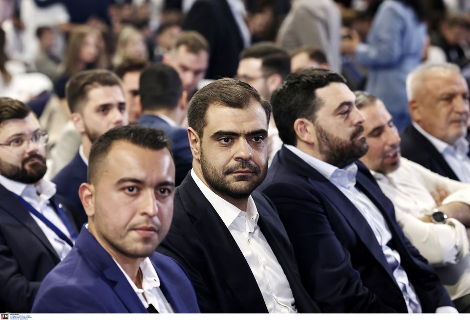Ο υφυπουργός παρά τω Πρωθυπουργώ και κυβερνητικός εκπρόσωπος, Παύλος Μαρινάκης.