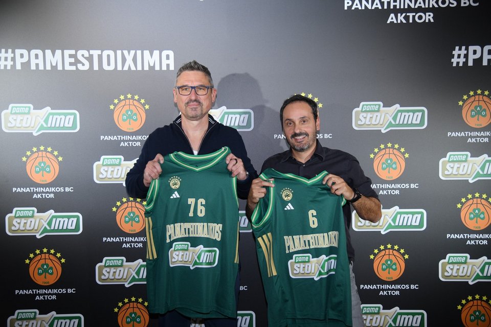 Lukas Antos, OPAP Chief Customer Officer, και Γιάννης Πανόπουλος, OPAP Chief Online Officer 