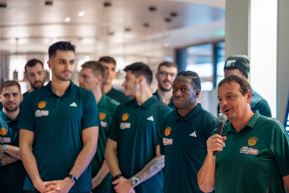 Ο προπονητής του Παναθηναϊκού AKTOR, Ergin Ataman, στο Dinner with the Stars 