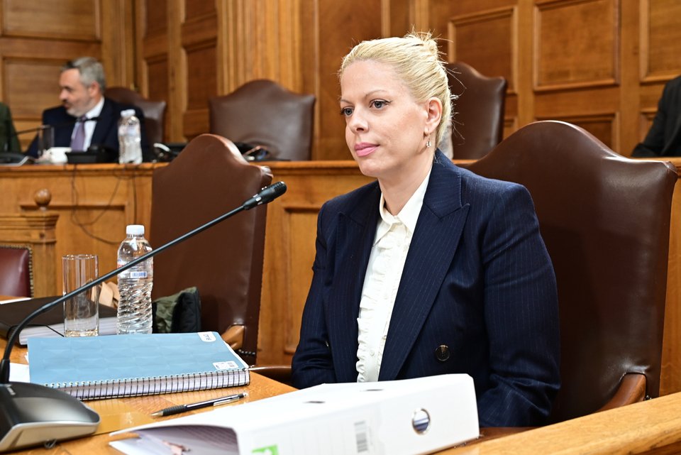 Η διευθύνουσα σύμβουλος της εταιρείας Neuropublic, Ρόζα Γαργαλάκου, κατέθεσε ως μάρτυρας στην εξεταστική επιτροπή της Βουλής για τον ΟΠΕΚΕΠΕ / Eurokinissi