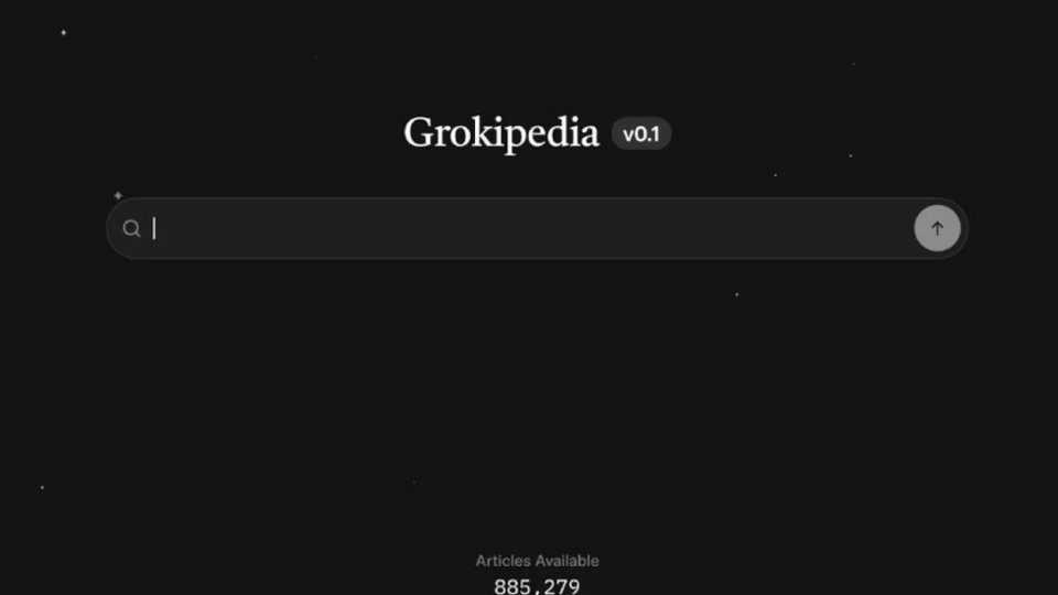 H Grokipedia του Έλον Μασκ  διαθέτει περί τα 900.000 άρθρα, έναντι των περίπου επτά εκατομμυρίων της αγγλικής έκδοσης της Wikipedia
