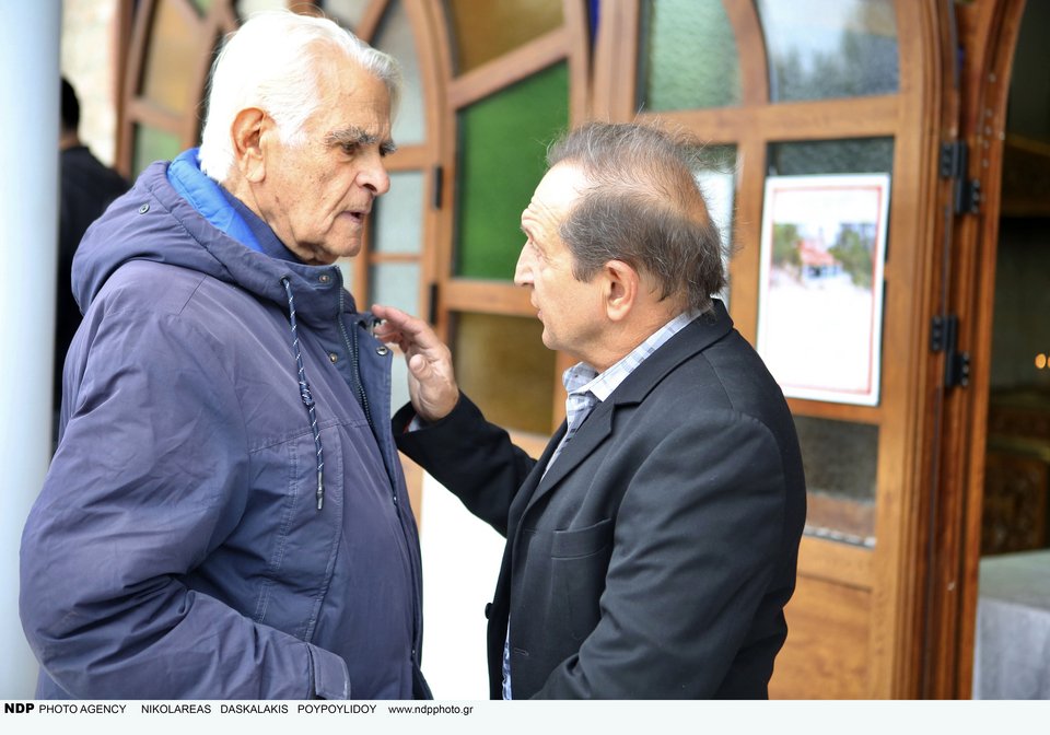 Ο Κώστας Πρέκας με τον Σπύρο Μπιμπίλα