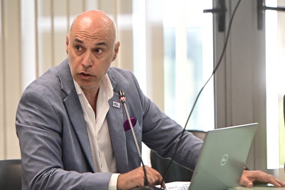 Ο διευθυντής και πρόεδρος του ΔΣ του Εθνικού Αστεροσκοπείου Αθηνών, Σπύρος Βασιλάκος / Εικόνα αρχείου: Eurokinissi