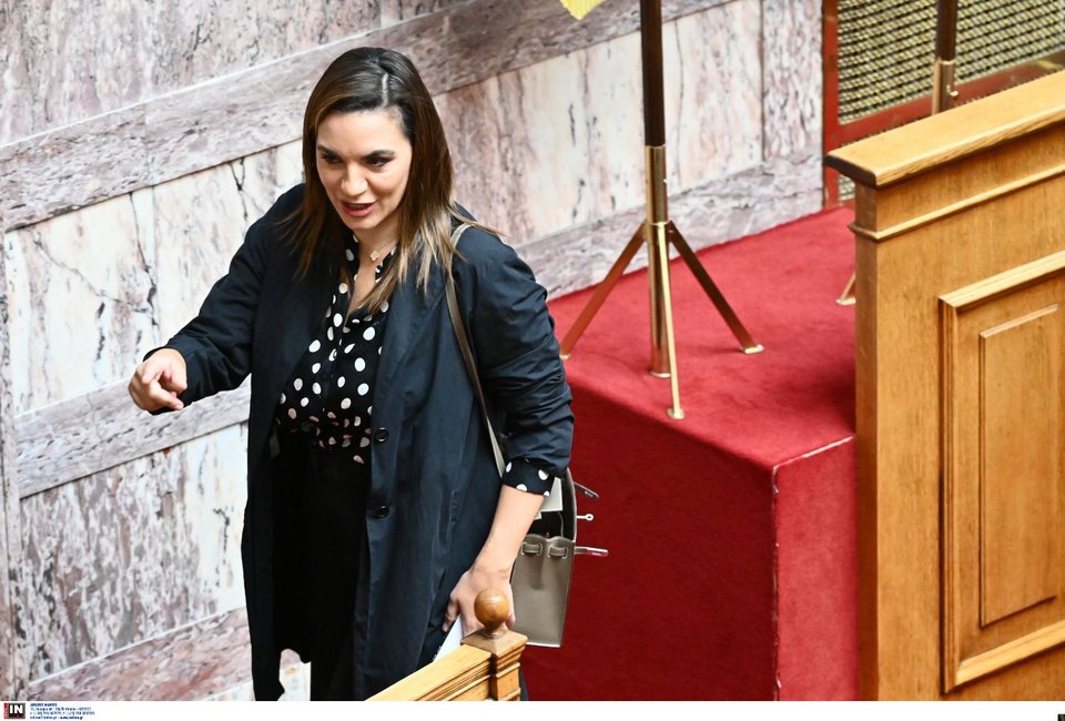 Η υπουργός Τουρισμού Ολγα Κεφαλογιάννη