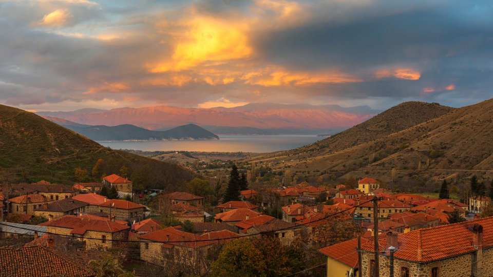 Αγιος Γερμανός χωριό Πρέσπες