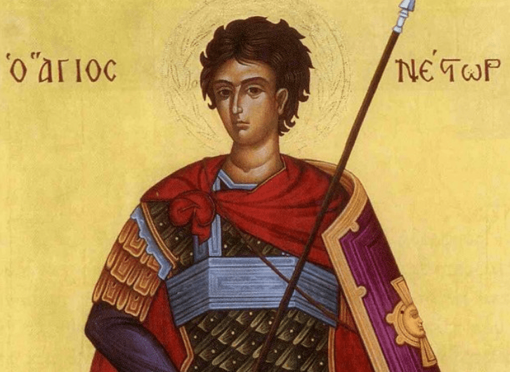 Σήμερα Δευτέρα, 27 Οκτωβρίου, σύμφωνα με το εορτολόγιο τιμάται η μνήμη του Αγίου Νέστορος μάρτυρος
