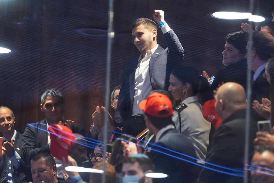 Ο Άρι Σπιτζ στην Κνεσέτ