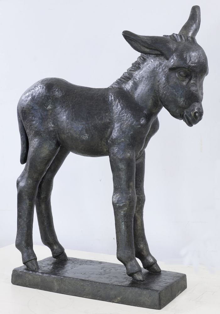 Φρόσω Ευθυμιάδη - Μενεγάκη, (1911-1995) Γαϊδουράκι, μετά το 1940 μπρούντζος αρ. έργου 9135 Κληροδότημα Φρόσως Ευθυμιάδη-Μενεγάκη, 1995