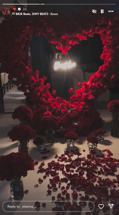 Λουλούδια σε σχήμα καρδιάς