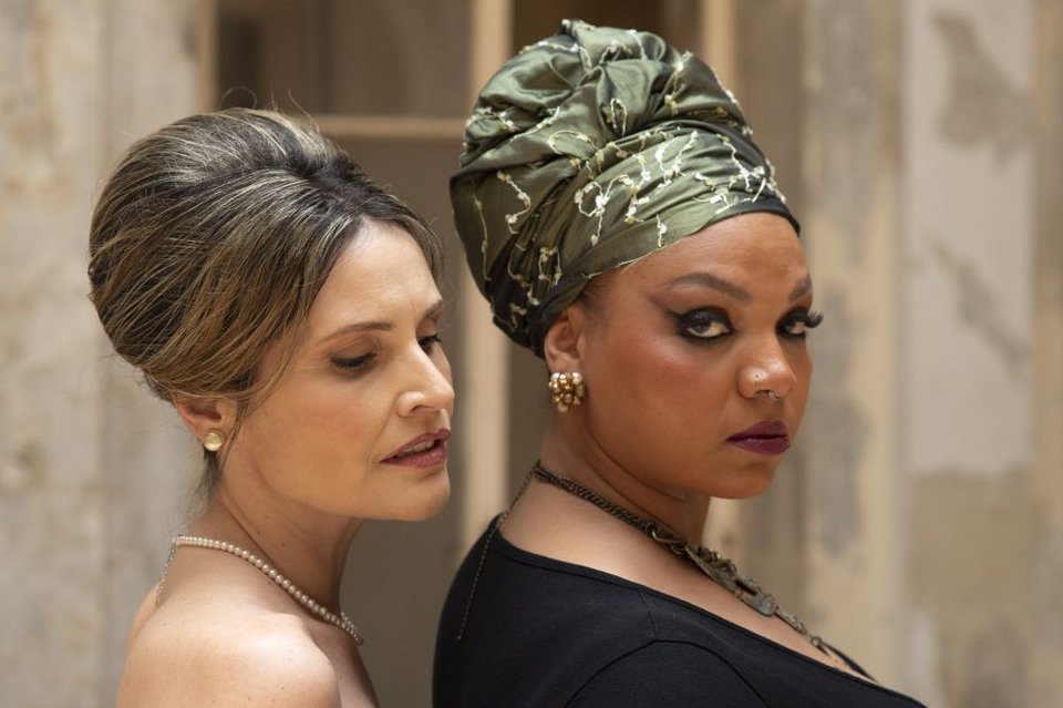 Idra Kayne και η Σάσα Παπαλάμπρου στην παράσταση«Nina Simone – 4 Οκτάβες Ελευθερίας»