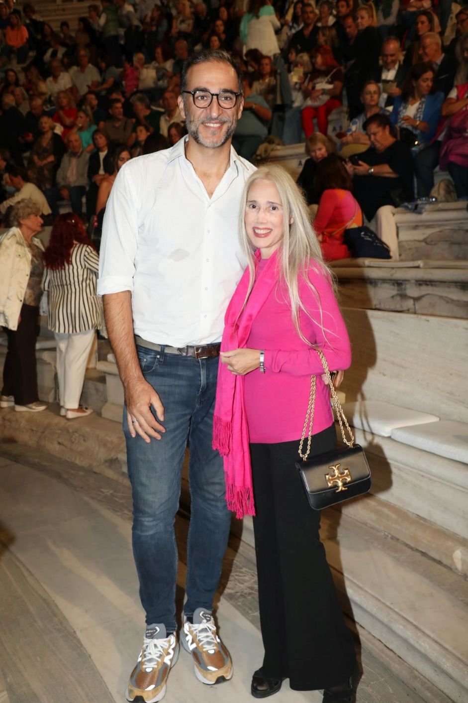 Νικόλας Καραγκιαούρης και Λένα Νίτσου Ψαθά