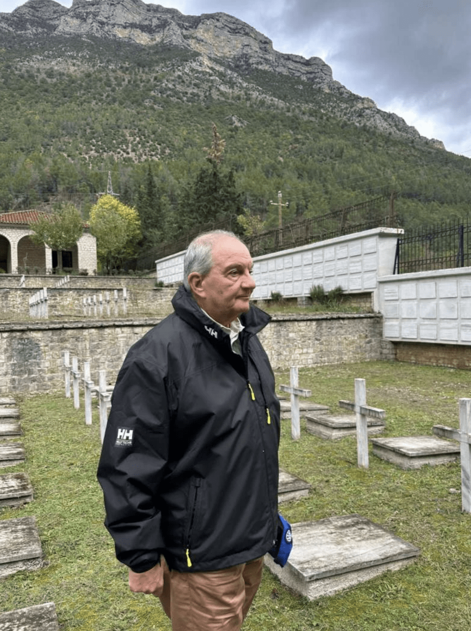 Ο Κώστας Καραμανλής στη Βόρεια Ηπειρο