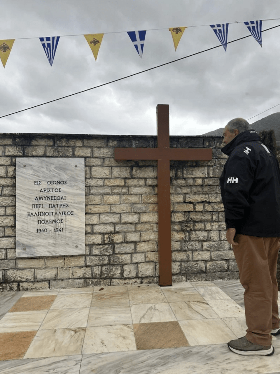 Ο Κώστας Καραμανλής στη Βόρεια Ηπειρο