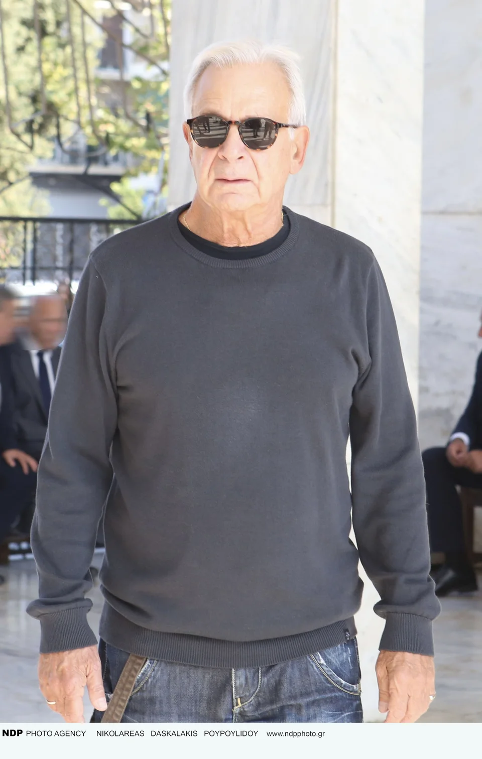 Ο ηθοποιός Αλέξανδρος Αντωνόπουλος 