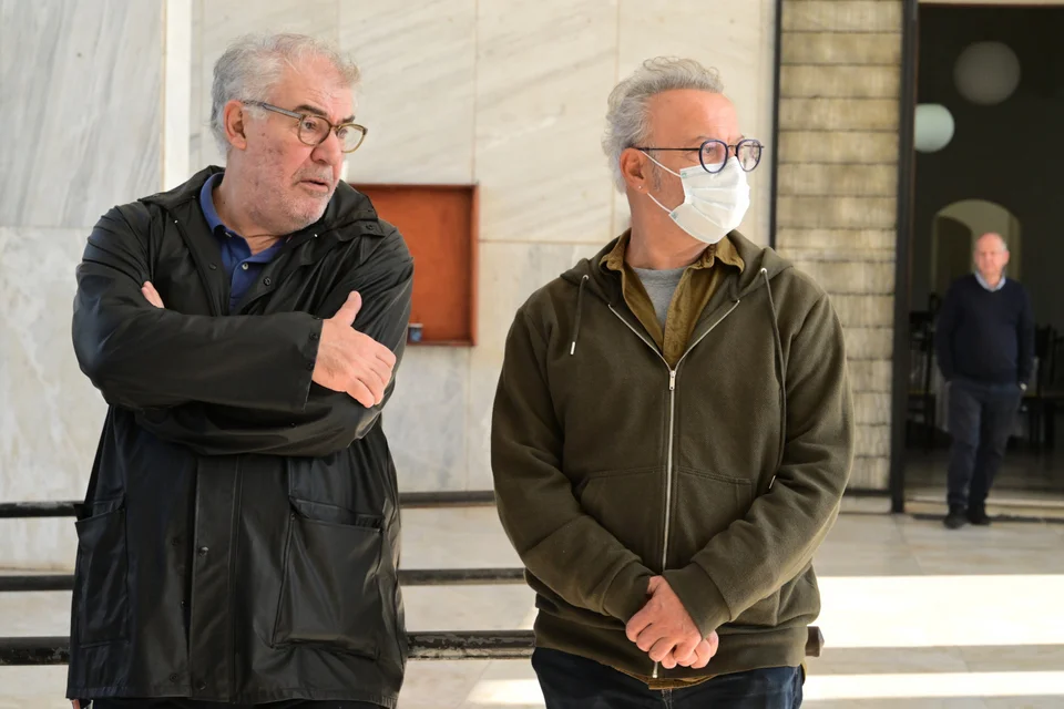 Μιχάλης Ρέππας και Θανάσης Παπαθανασίου