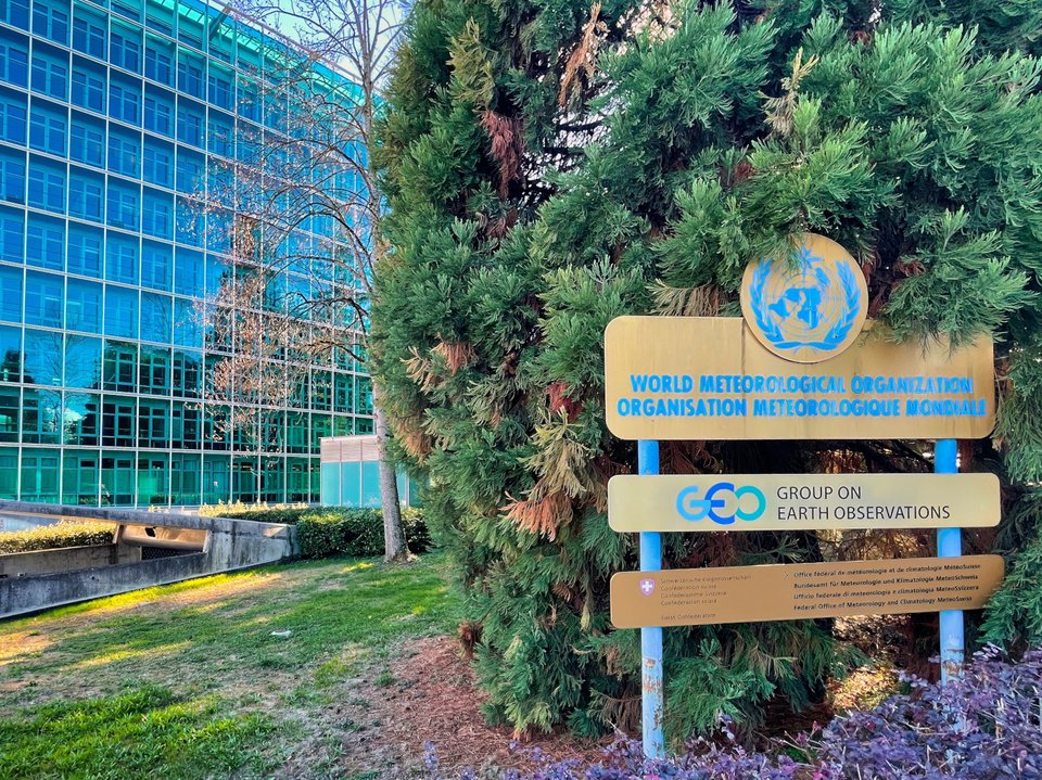 Τα κεντρικά του Παγκόσμιου Μετεωρολογικού Οργανισμού στη Γενεύη της Ελβετίας / Shutterstock