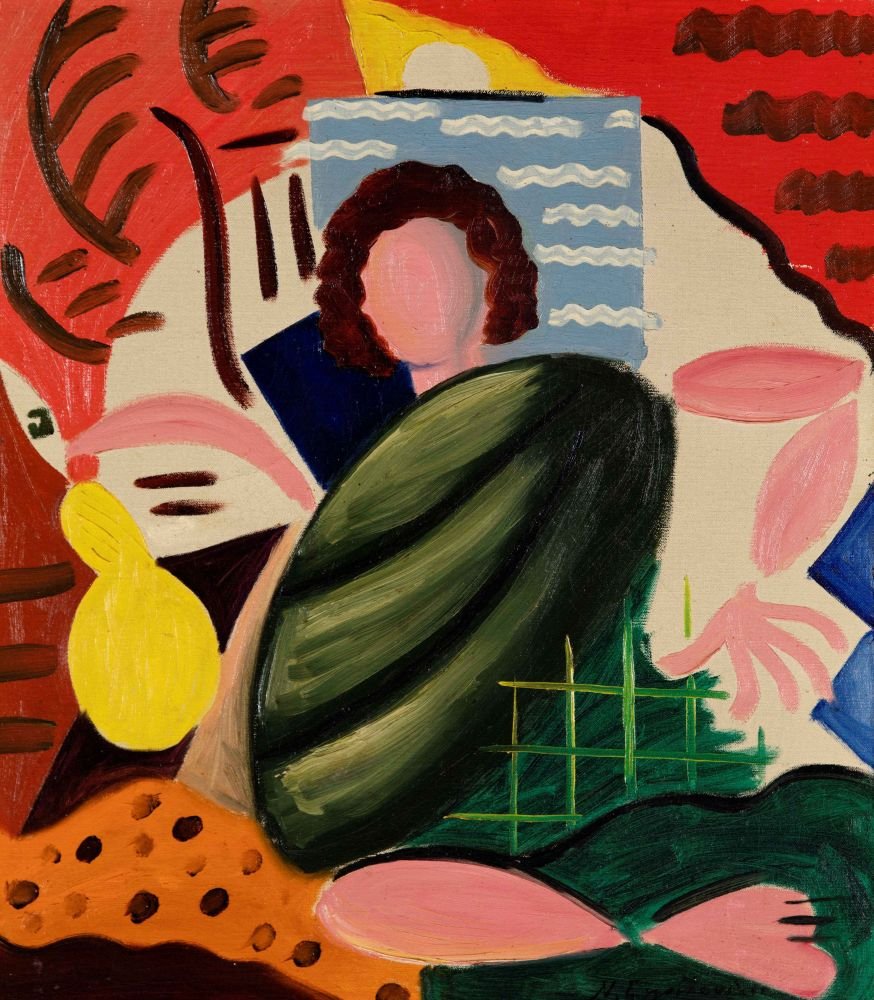 Hommage a Parthenis (€50,000-70,000) του Νίκου Εγγονόπουλου (1907-1985)
