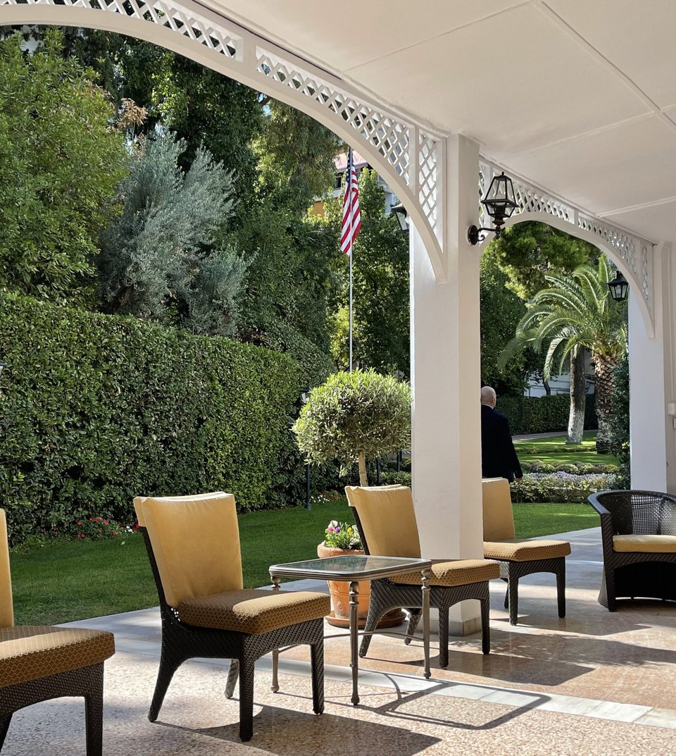 Η πρεσβευτική κατοικία των ΗΠΑ στην Αθήνα