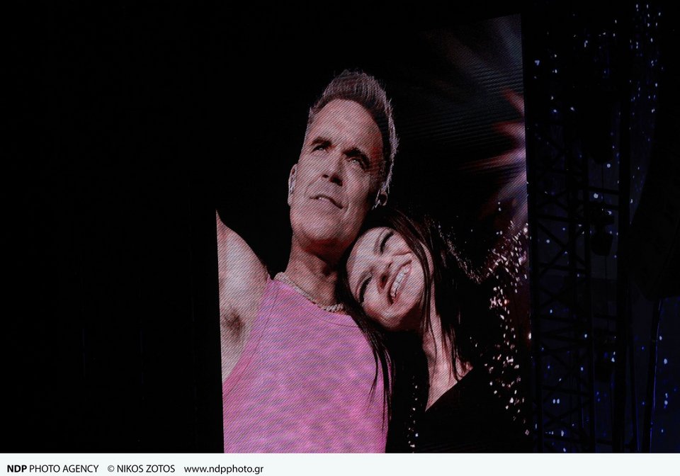 Ρόμπι Γουίλιαμς και Λάουρα Παουζίνι / Φωτογραφία: NDP PHOTO / ΑΝΔΡΕΑΣ ΝΙΚΟΛΑΡΕΑΣ