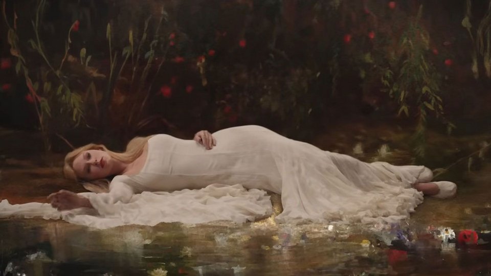 Η Τέιλορ Σουίφτ στο βίντεο κλιπ της «The Fate of Ophelia»