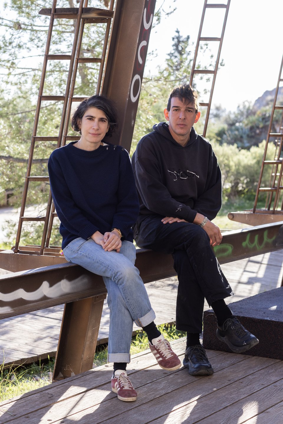 Η Γαλήνη Νώτη και ο Αλέξανδρος Τζάννης / Φωτογραφία: Ναταλία Τσουκαλά