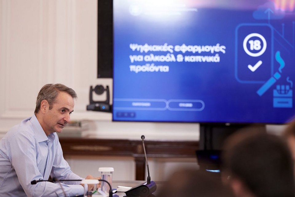 Ο πρωθυπουργός Κυριάκος Μητσοτάκης