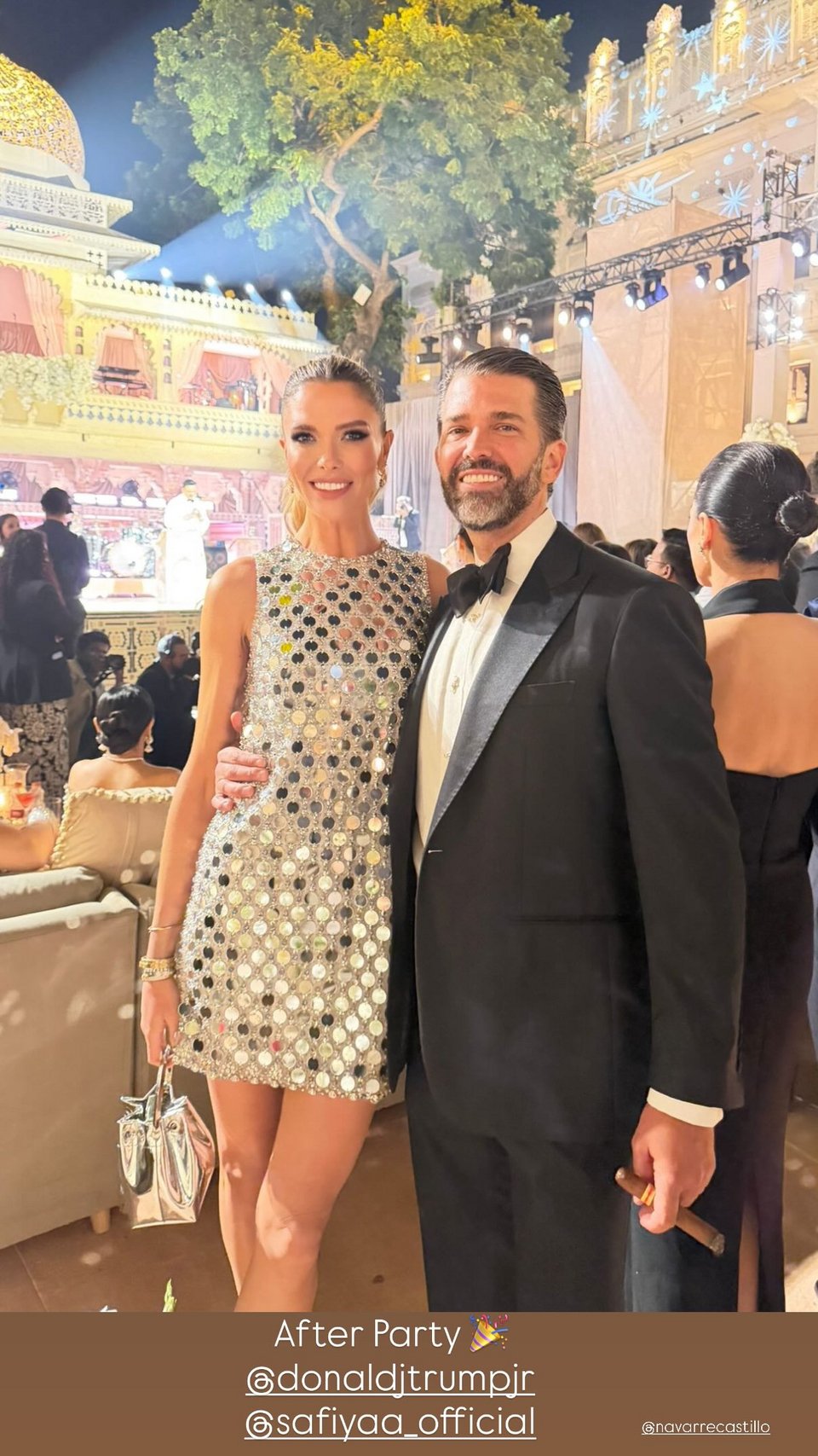 Ντον Τραμπ Τζ. και Μπετίνα Άντερσον