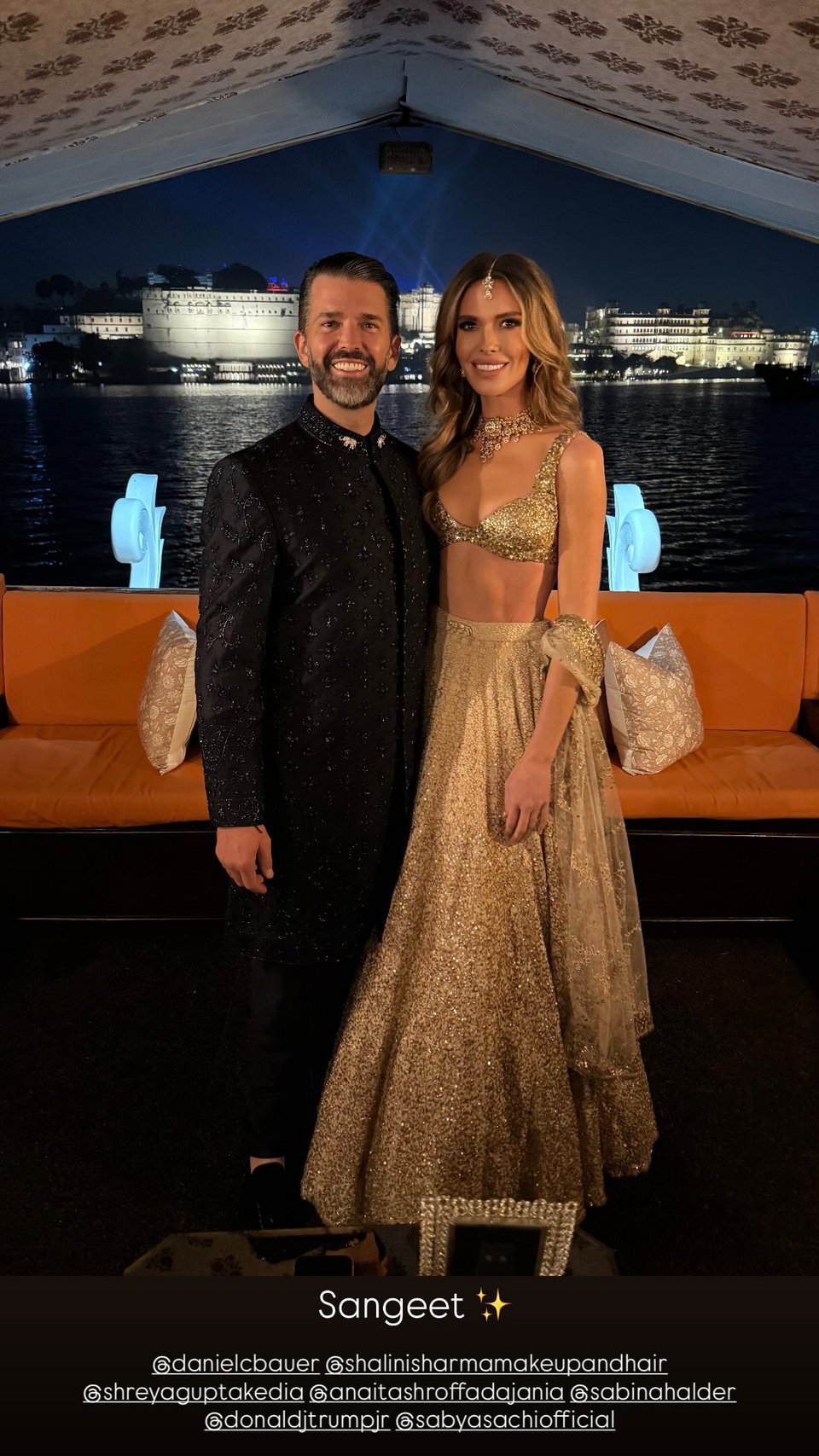 Ντον Τραμπ Τζ. και Μπετίνα Άντερσον