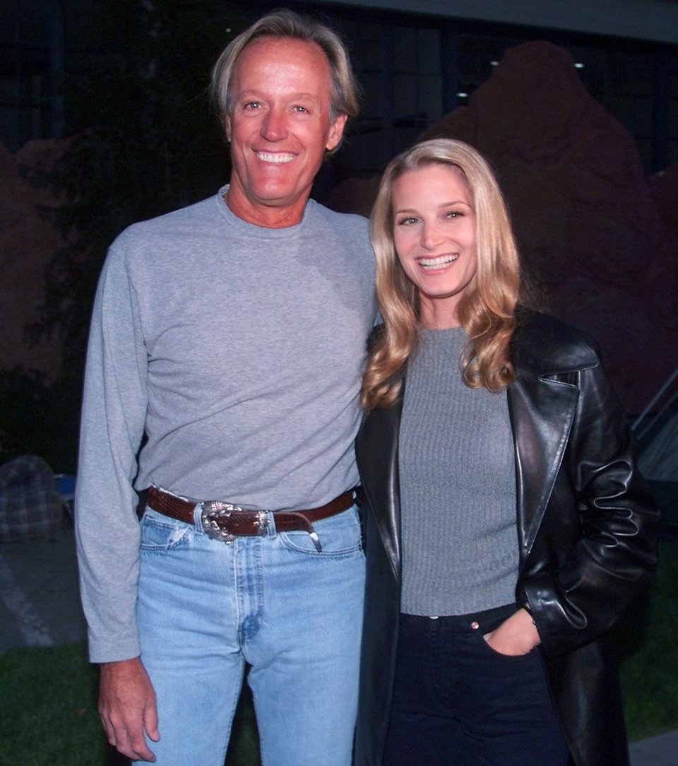 Η Μπρίτζετ Φόντα με τον πατέρα της, Πίτερ