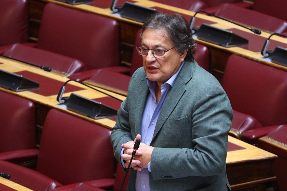 Ο ανεξάρτητος βουλευτής Αλέξανδρος Αυλωνίτης / Eurokinissi