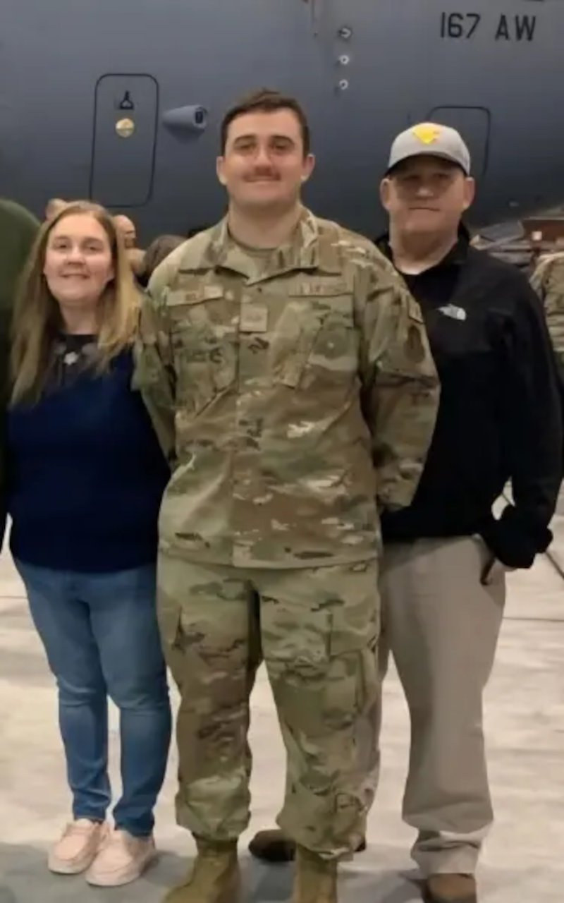 Ο Άντριου Γουλφ, ένας από τους δύο Εθνοφρουρούς που τραυματίστηκαν από τα πυρά του 29χρονου Αφγανού στην Ουάσιγκτον