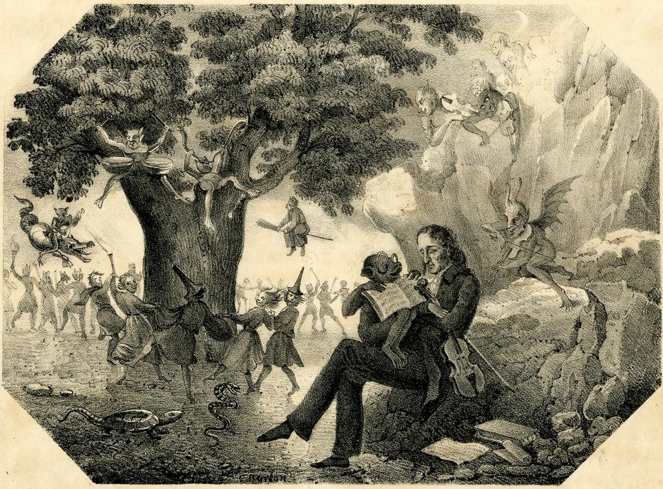 Mια καρυδιά, σύμβολο και πεδίο δράσης για τις γυναίκες που φέρονταν να έχουν συνάψει συμφωνίες με σκοτεινές δυνάμεις / WIKIPEDIA