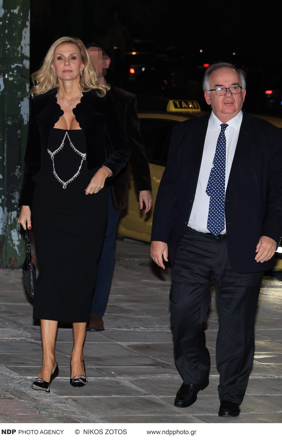 Η Έμη Λιβανίου μαζί με τον Πέτρο Παππά