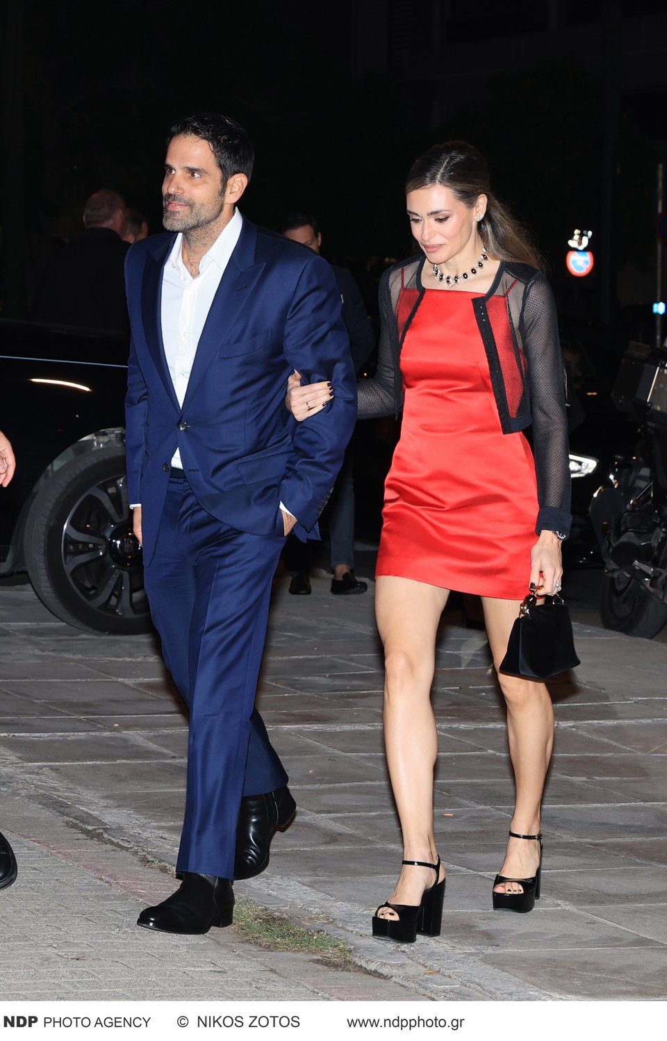 Ο επιχειρηματίας Ερικ Βασιλάτος με την σύζυγό του