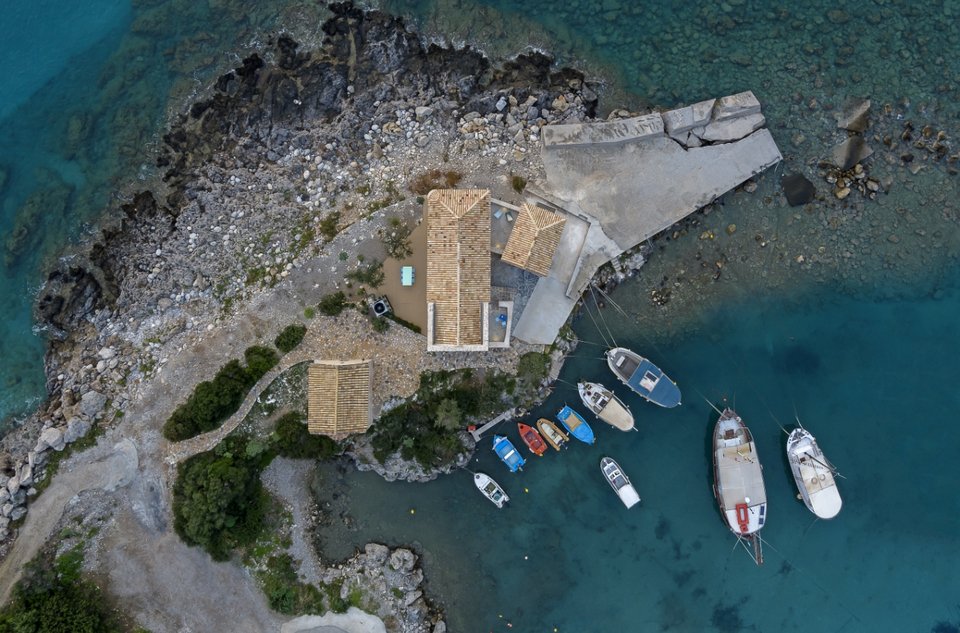 Αεροφωτογραφία του έργου / Φωτογραφία: Panagiotis Voumvakis