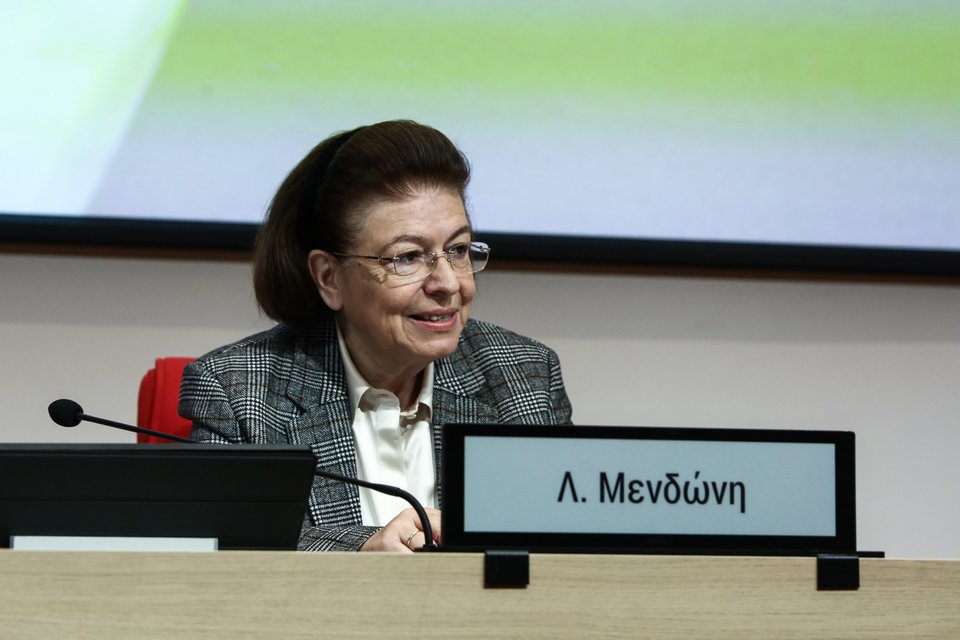 Η υπουργός Πολιτισμού, Λίνα Μενδώνη / Eurokinissi