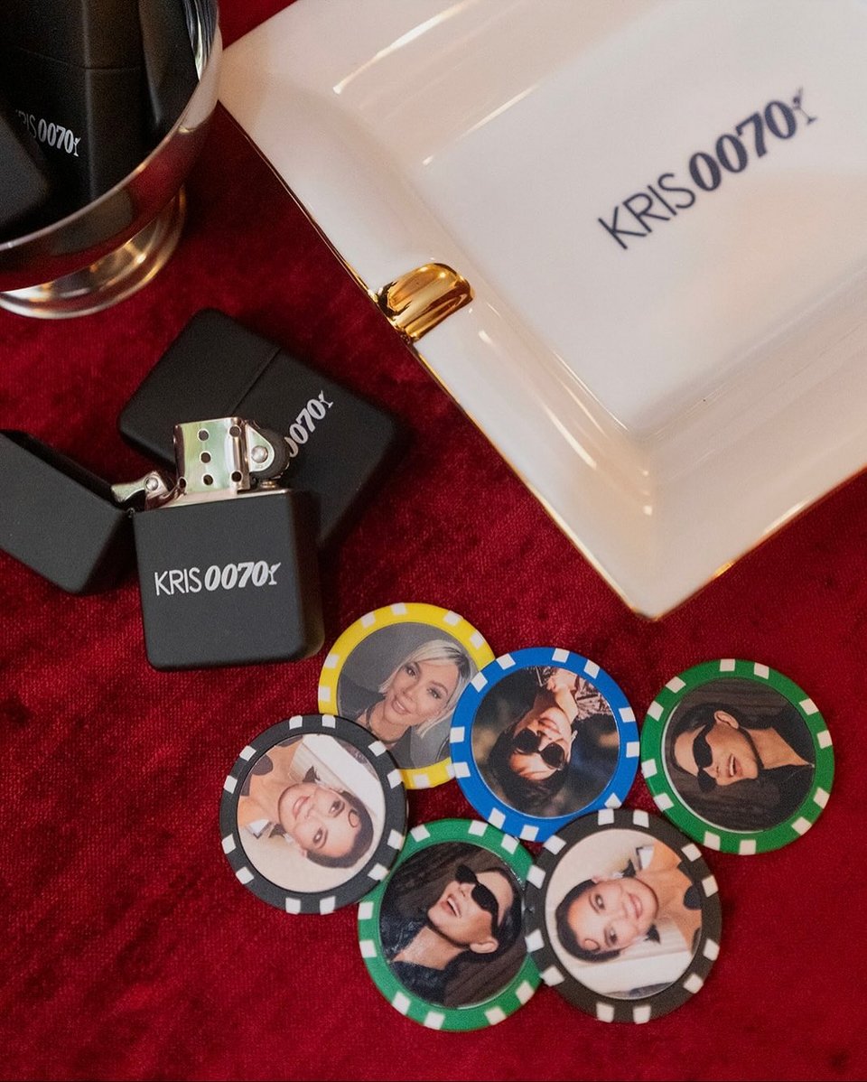 Μάρκες πόκερ με το πρόσωπο της εορτάζουσας 