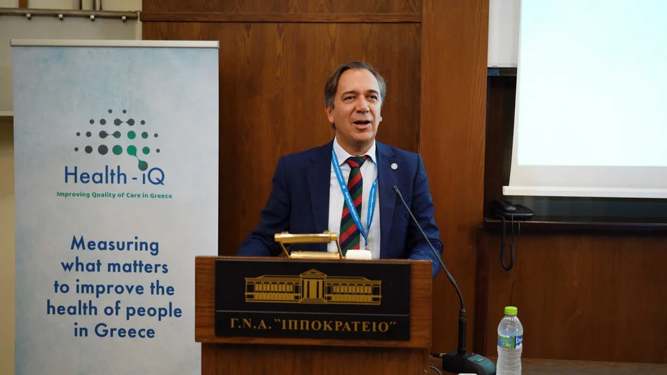 Δρ Joao Breda, Επικεφαλής του Γραφείου του ΠΟΥ/Ευρώπης για την Ποιότητα της Φροντίδας και την Ασφάλεια των Ασθενών στην Αθήνα 