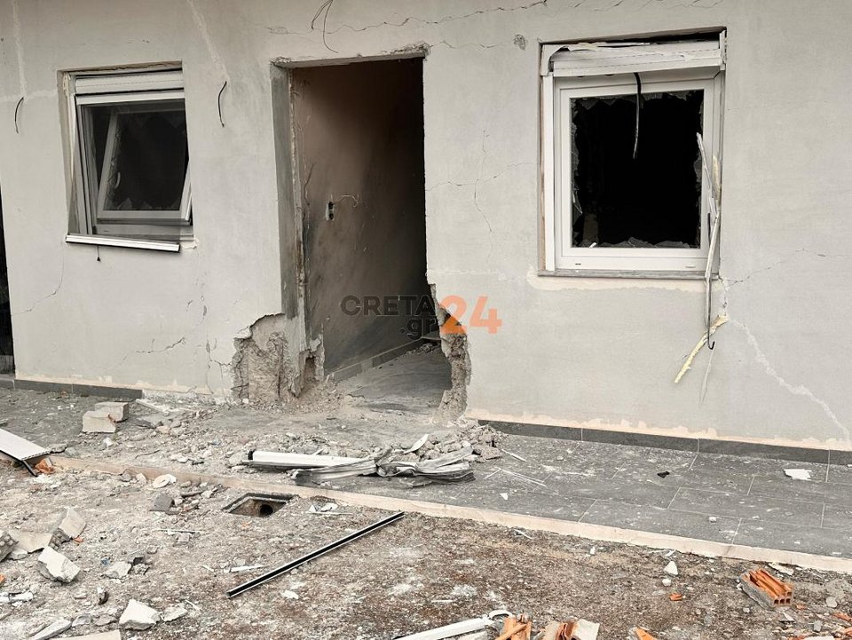 Το επίμαχο σπίτι στα Βορίζια της Κρήτης / Φωτογραφία: creta24