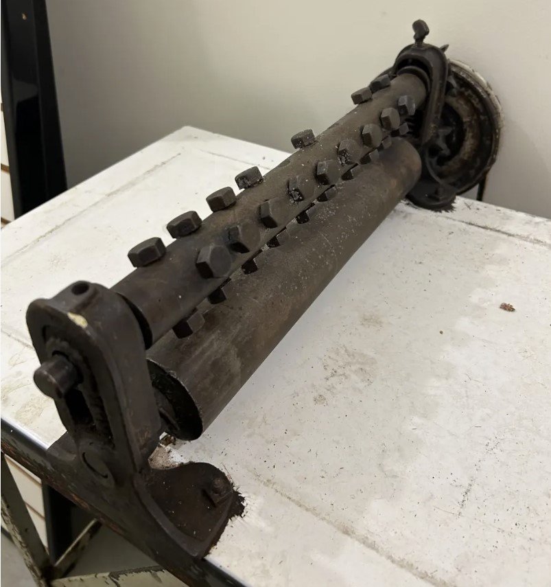 Η μηχανή έφερε σημάδια χρήσης που έμοιαζαν περισσότερο με αυτά της ζύμης. Και πιο συγκεκριμένα, με μια ζύμη ιδιαίτερα δημοφιλή στις αγροτικές κοινότητες του Μέριλαντ τον 19ο αιώνα / FACEBOOK