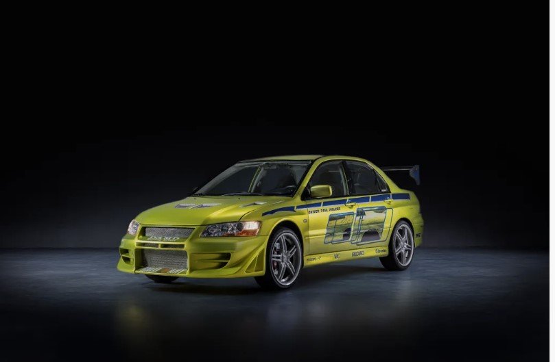Η περίπτωση του 2001 Mitsubishi Lancer Evolution VII που οδήγησε ο Paul Walker είναι χαρακτηριστική: αναμένεται να πωληθεί μεταξύ 290.000 και 500.000 δολαρίων / BONHAMS
