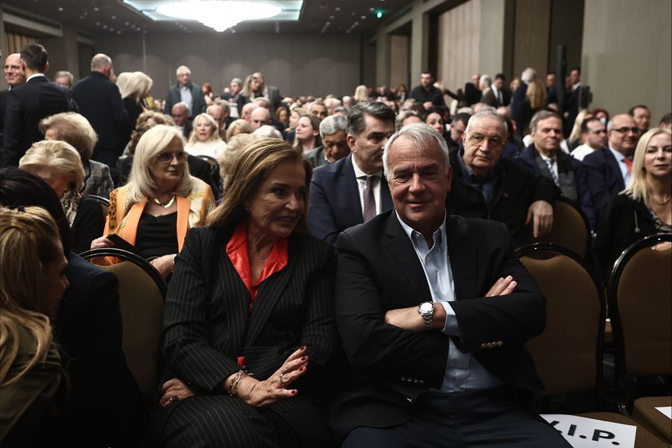 Η Ντόρα Μπακογιάννη με τον Μάκη Βορίδη